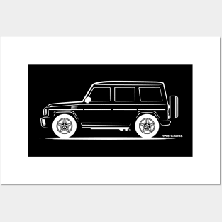 G-Wagen G Class G-Class AMG White Posters and Art